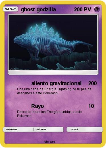 Pokemon ghost godzilla