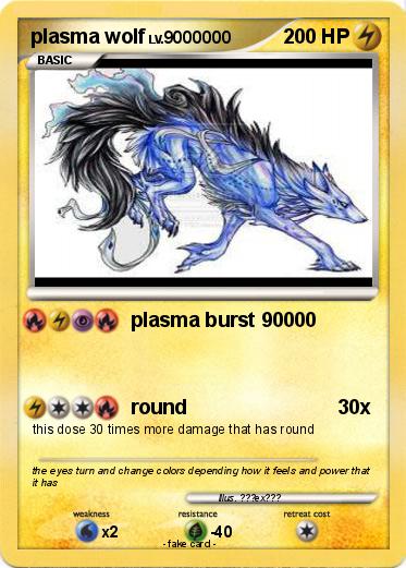 Pokemon plasma wolf