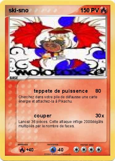Pokemon ski-sno