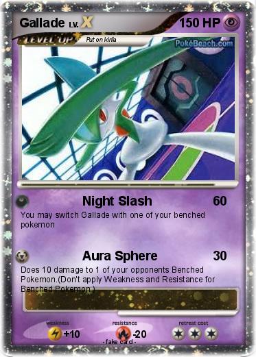 Pokemon Gallade