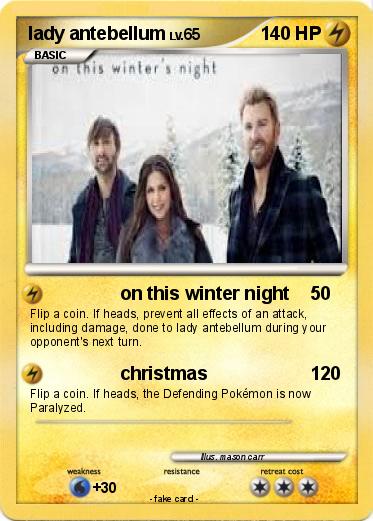 Pokemon lady antebellum