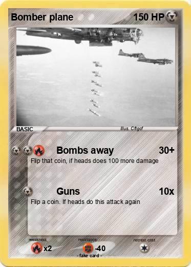 Pokemon Bomber plane