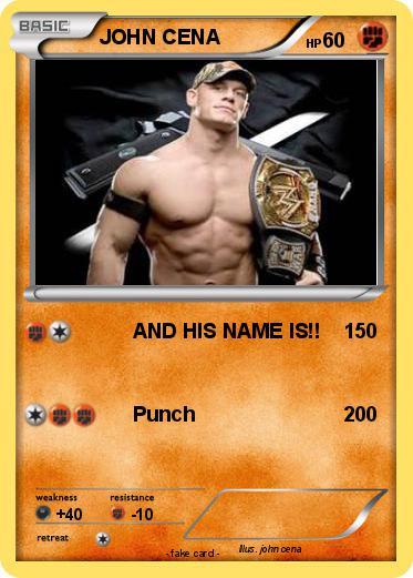 Pokemon JOHN CENA