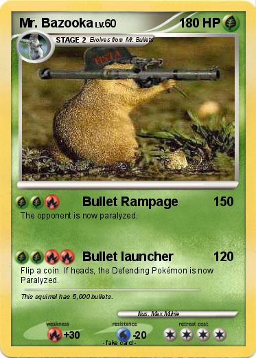 Pokemon Mr. Bazooka