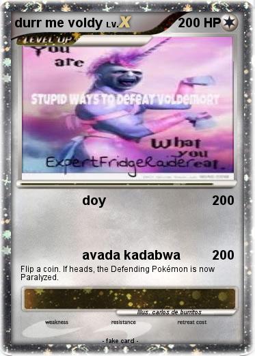 Pokemon durr me voldy