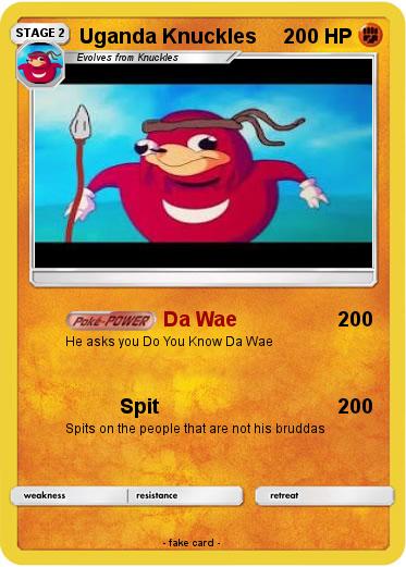 Pokemon Uganda Knuckles