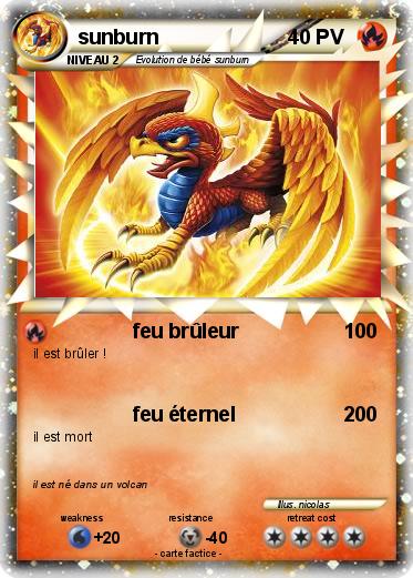 Pokemon sunburn