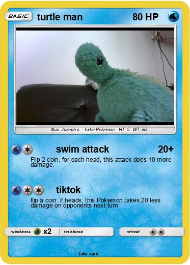 Pokemon turtle man