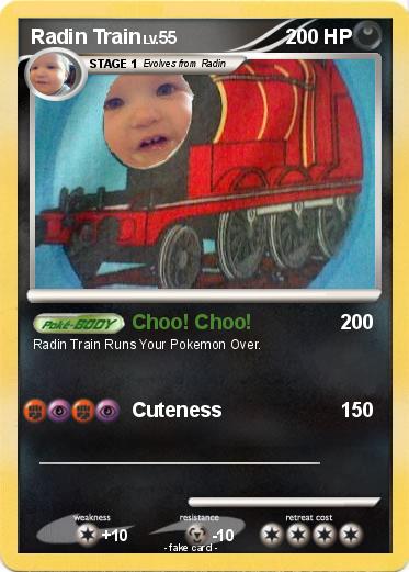 Pokemon Radin Train