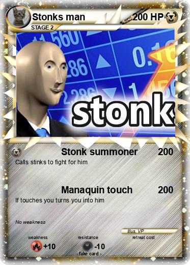 Pokemon Stonks man
