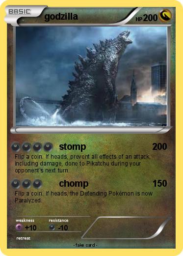 Pokemon godzilla