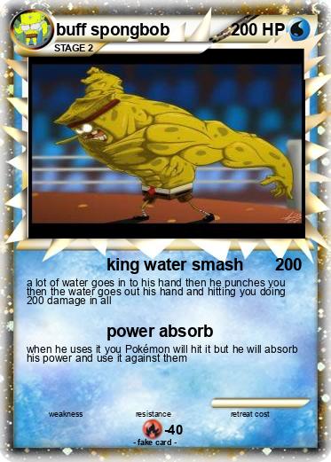 Pokemon buff spongbob