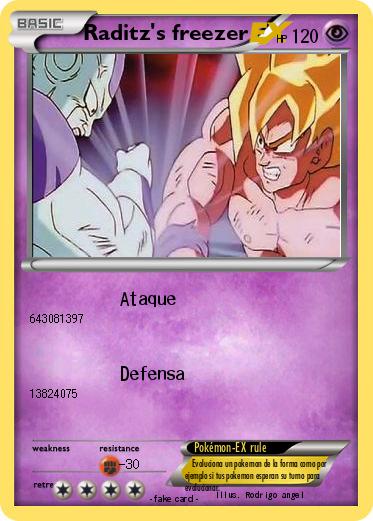 Pokemon Raditz's freezer