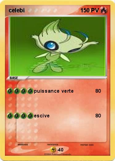 Pokemon celebi