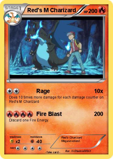 Pokemon Red's M Charizard