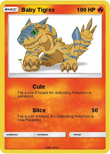 Pokemon Baby Tigrex