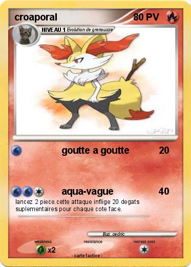Pokemon croaporal