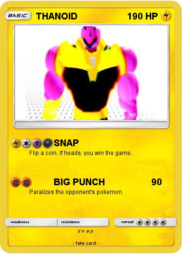 Pokemon THANOID