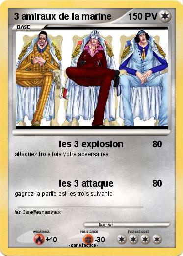 Pokemon 3 amiraux de la marine