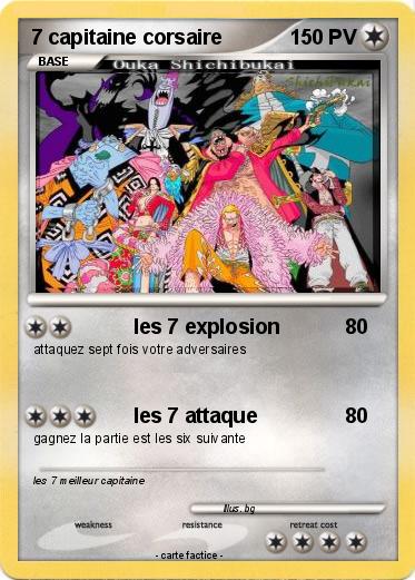 Pokemon 7 capitaine corsaire