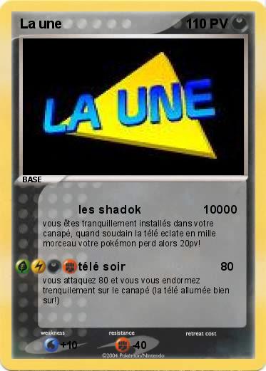 Pokemon La une