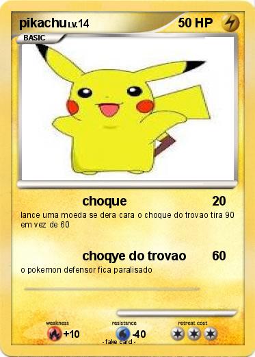 Pokemon pikachu