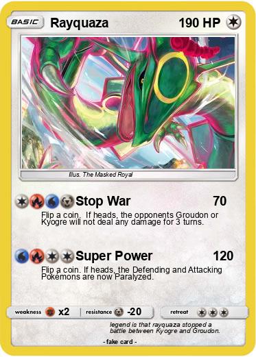 Pokemon Rayquaza