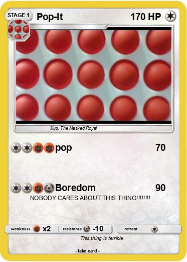 Pokemon Pop-It
