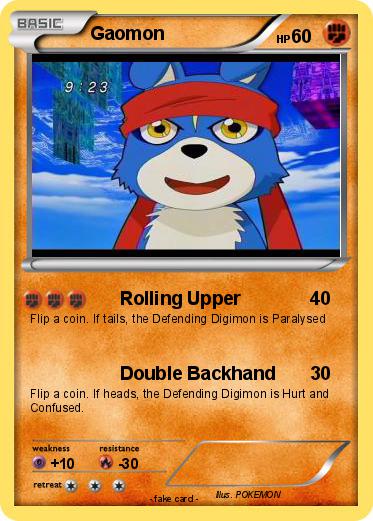 Pokemon Gaomon
