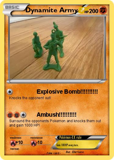 Pokemon Dynamite Army