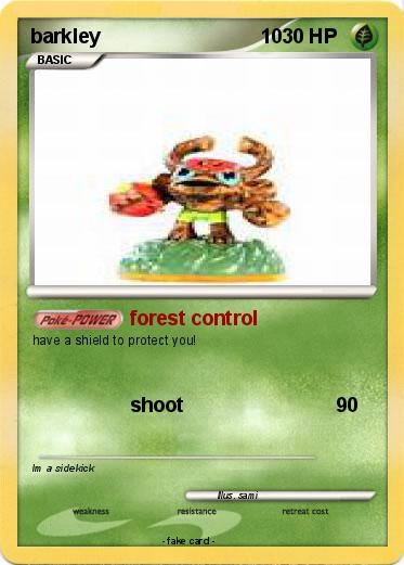 Pokemon barkley                             10
