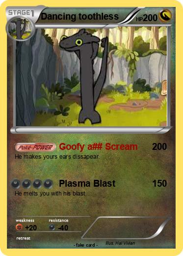 Pokemon Dancing toothless