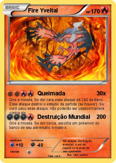 Pokemon Fire Yveltal