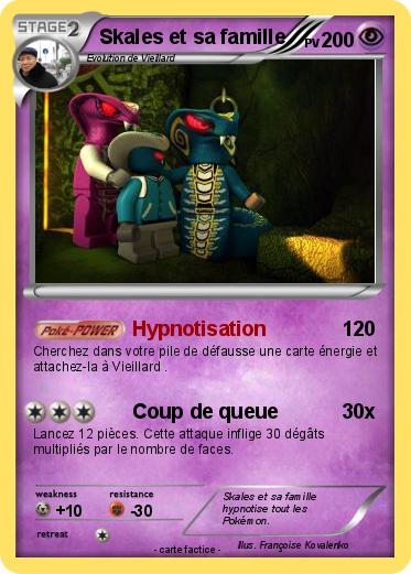 Pokemon Skales et sa famille