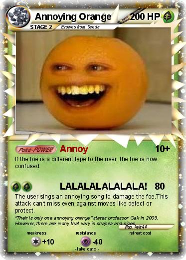 Pokemon Annoying Orange