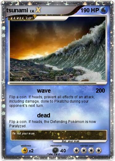 Pokemon tsunami