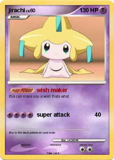 Pokemon jirachi