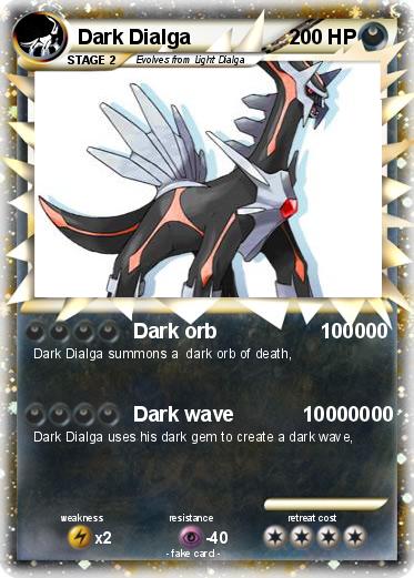 Pokemon Dark Dialga