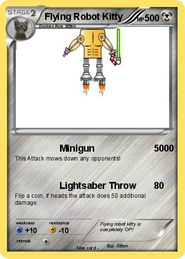 Pokemon Flying Robot Kitty
