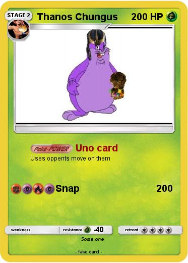 Pokemon Thanos Chungus