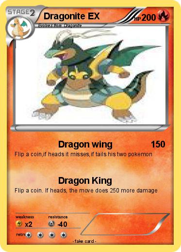 Pokemon Dragonite EX