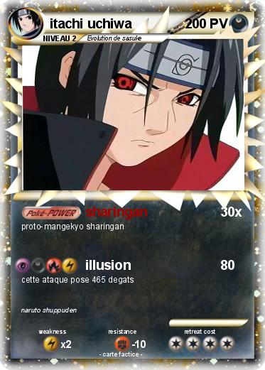 Pokemon itachi uchiwa