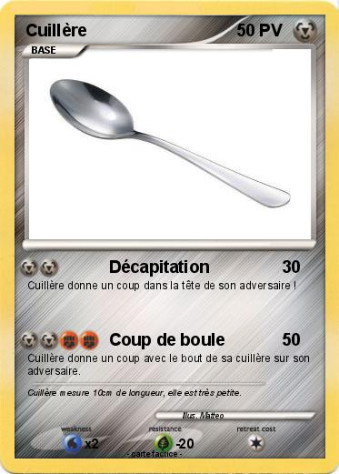 Pokemon Cuillère