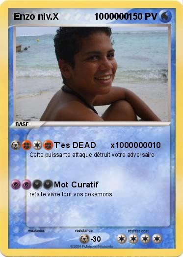 Pokemon Enzo niv.X              1000000