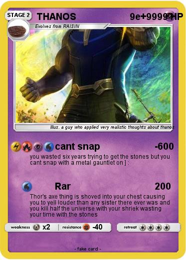 Pokemon THANOS