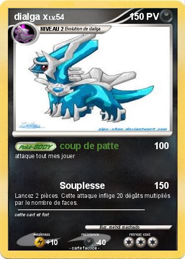 Pokemon dialga x