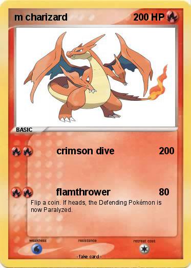 Pokemon m charizard