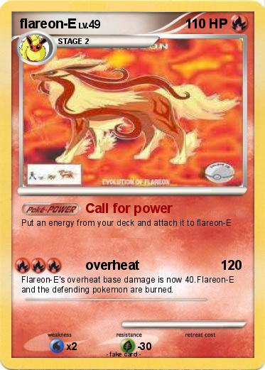 Pokemon flareon-E