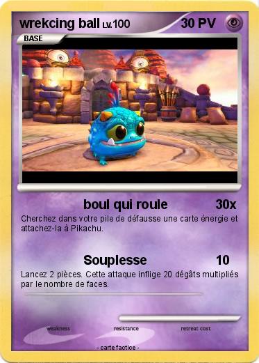 Pokemon wrekcing ball