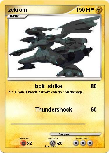 Pokemon zekrom